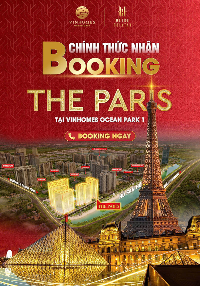 Ph.Khu Đẹp Nhất Vinhomes Hà Nội. 𝐓𝐇𝐄 𝐏𝐀𝐑𝐈𝐒 𝐎𝐂𝐄𝐀𝐍 𝐏𝐀𝐑𝐊 Chỉ Từ 6x tr/m2. Tầm view - Ảnh chính