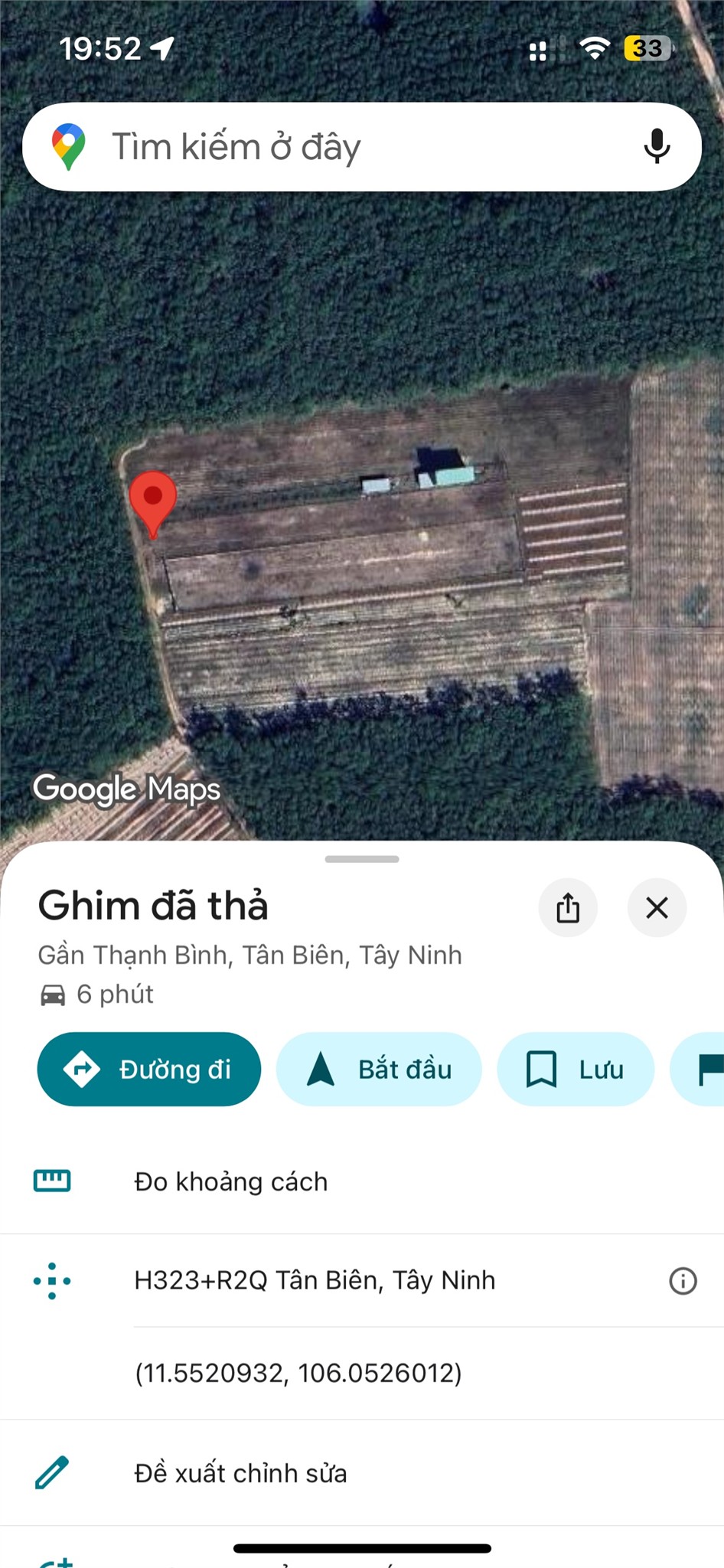 ĐẤT THẠNH PHÚ - THẠNH BÌNH -TÂY NINH - Đất Chính Chủ Giá Tốt 1008m2 Chỉ 405 Triệu - Ảnh chính
