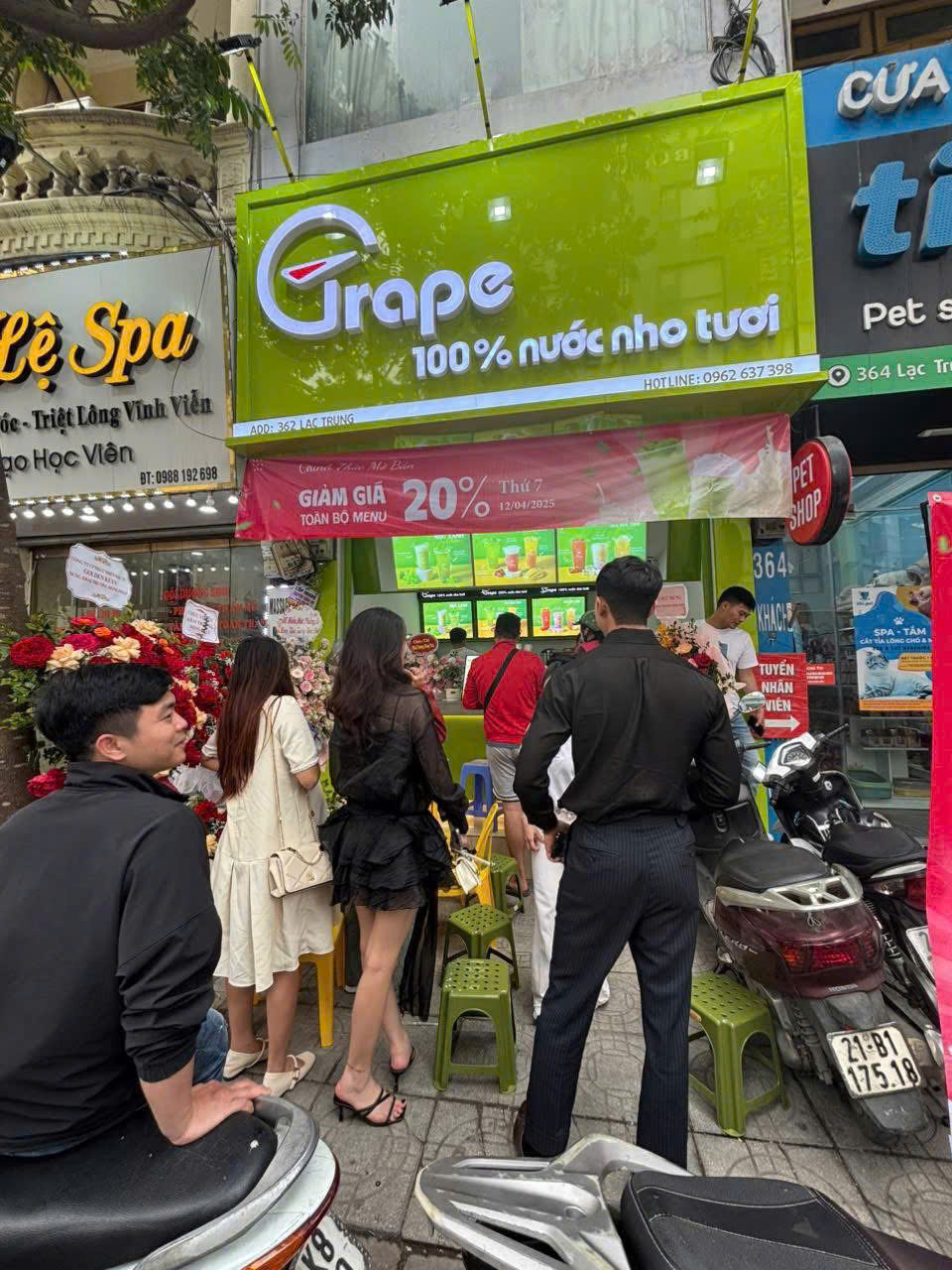 SANG NHƯỢNG GRAPE 100% NƯỚC NHO TƯƠI – 362 LẠC TRUNG, HAI BÀ TRƯNG, HÀ NỘI - Ảnh 1