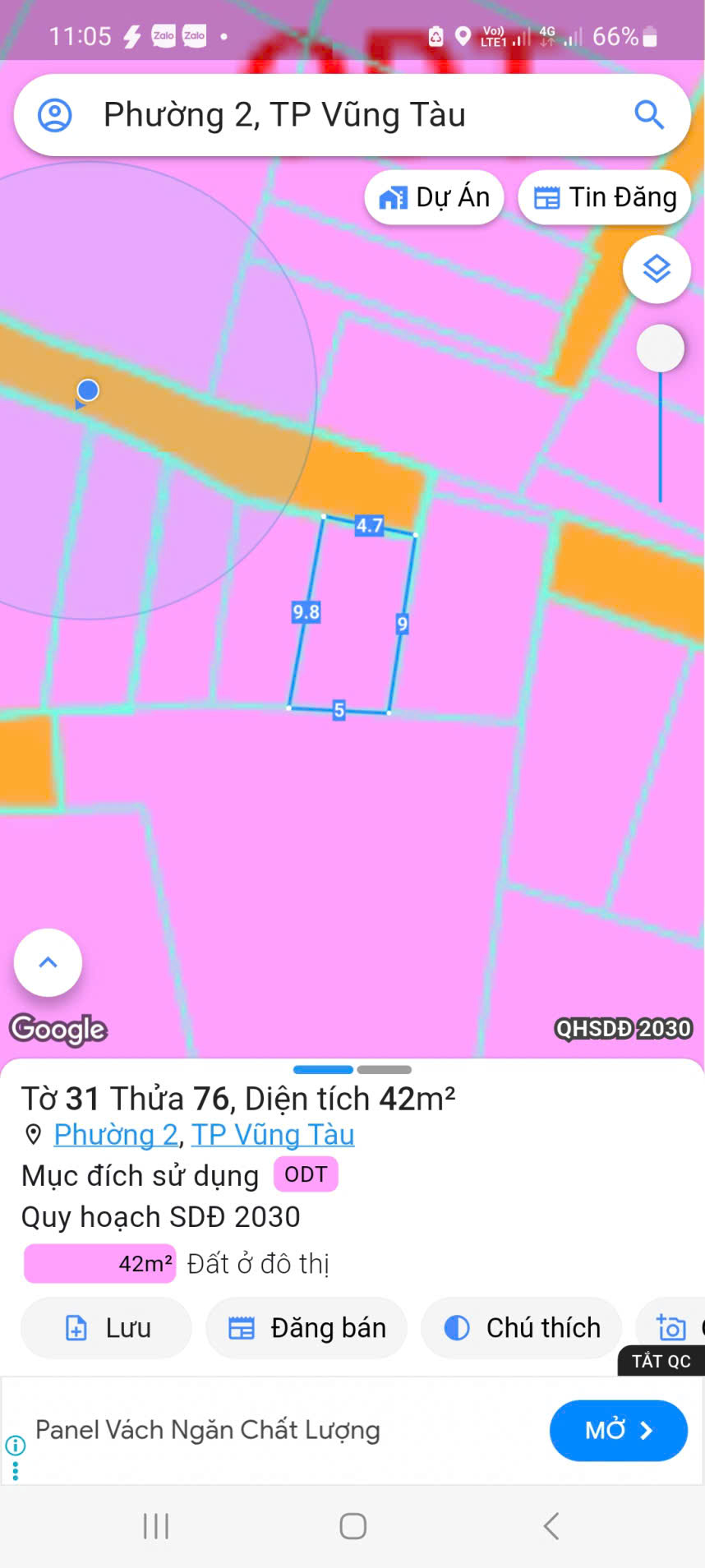 Vị trí ngay sát biển thuộc Trung Tâm Phường Vũng Tàu - Ảnh chính