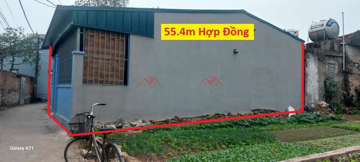 BÁN ĐẤT TẶNG NHÀ 55,4M TẠI HỢP ĐỒNG-CHƯƠNG MỸ-HÀ NỘI - Ảnh chính