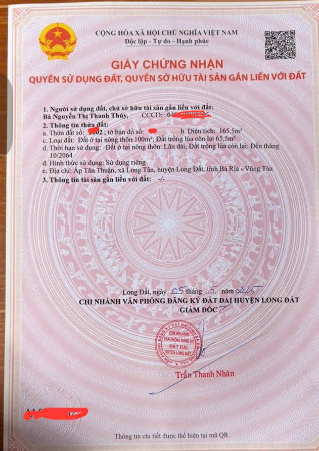 Đất đẹp thoáng, ô tô vi vu ra biển đó, về 765 hoặc đường nối xã  ra Hồ Suối Môn. - Ảnh 1