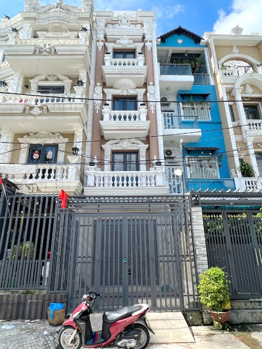 Nhà mới 6 tầng mặt tiền đường số KDC Bình Đăng, P6Q8. Giá 12.6 tỷ - Ảnh chính