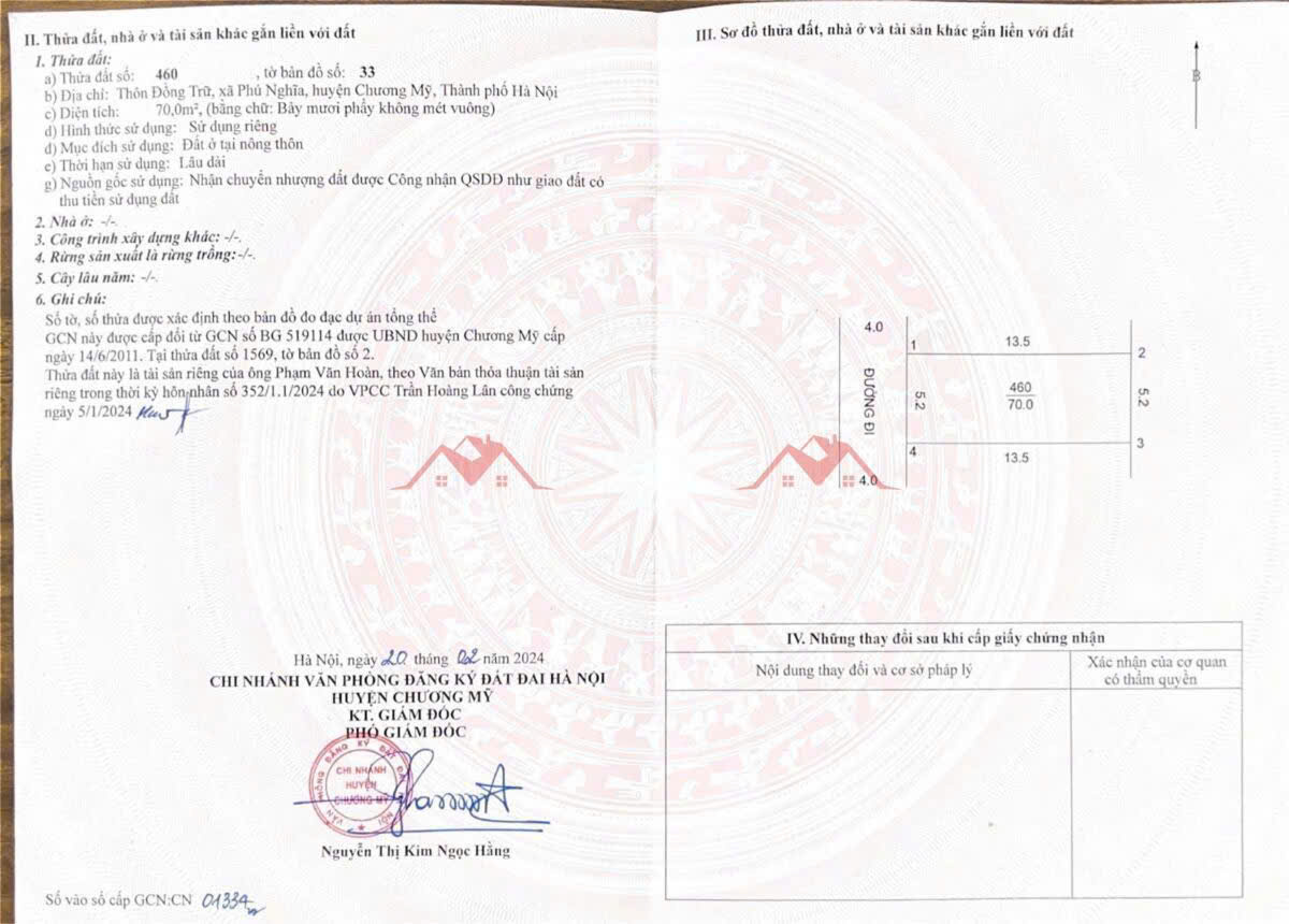HÀNG FO CHÍNH CHỦ BÁN LÔ ĐẤT 70M TẠI KHU CÔNG NGHIỆP PHÚ NGHĨA-CHƯƠNG MỸ-HÀ NỘI - Ảnh 4