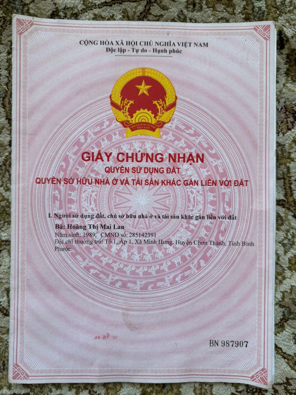 Bán đất mặt tiền Vũng Tàu đã lên Thành Phố - Ảnh chính