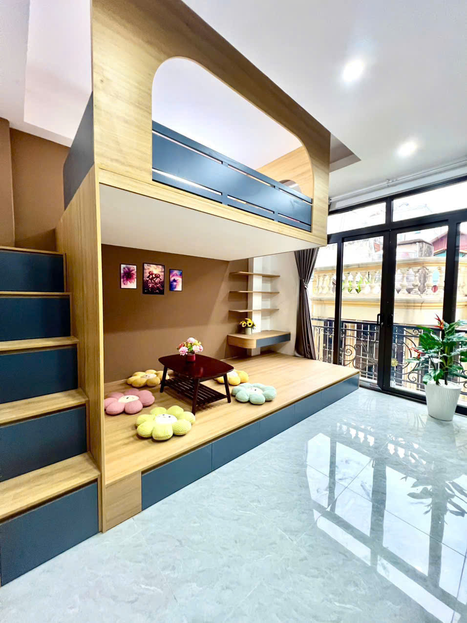 (Cực hiếm) Căn hộ Duplex 28m2 ngõ 147 Vũ Tông Phan - Máy giặt riêng - Cách phố 30m - Nhận xe điện - Ảnh 1