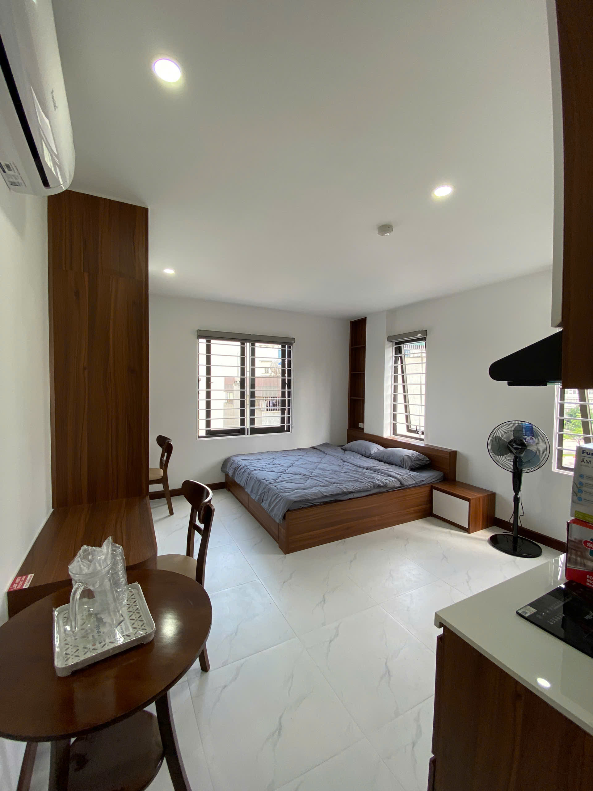 (Cực hiếm) Căn hộ Studio 25m2 mới khai trương ngõ 57 Mễ Trì Hạ - Ở được nhiều người - Nhận xe điện - Ảnh 3