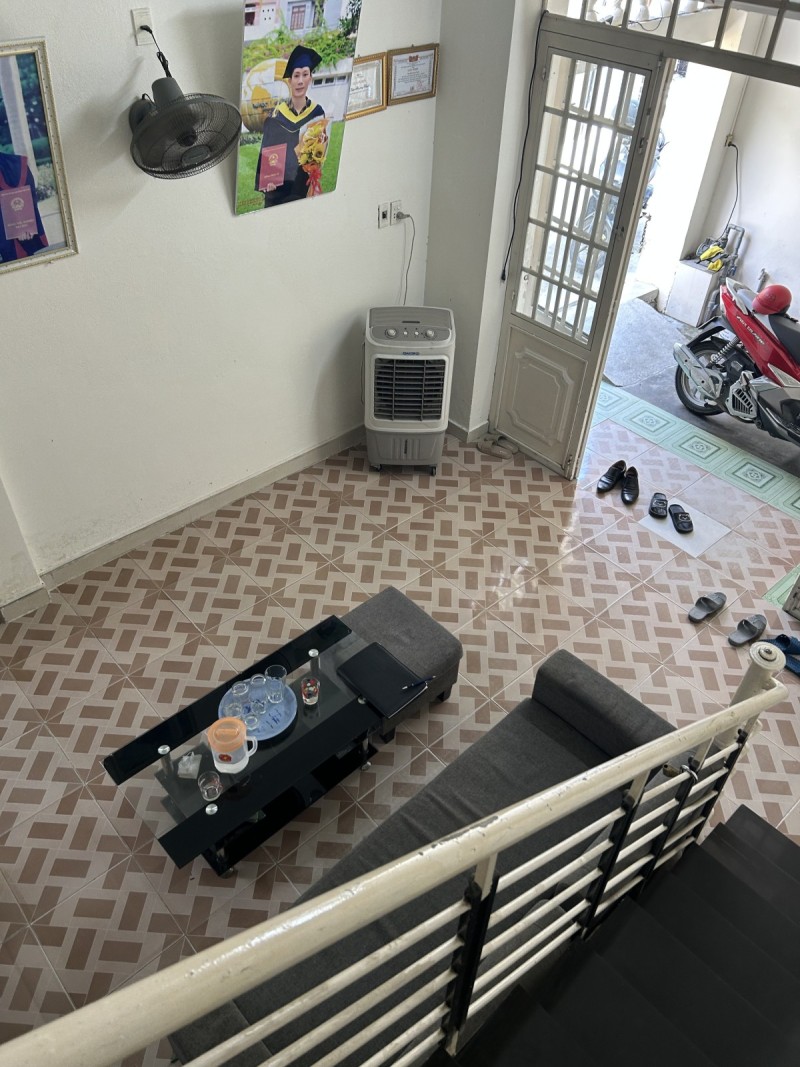 ♪Nhà Kiệt Bàu Trảng 7, gần Điện Biên Phủ 57m2, mê lửng, 3PN, 2.45 tỷ - Ảnh 4
