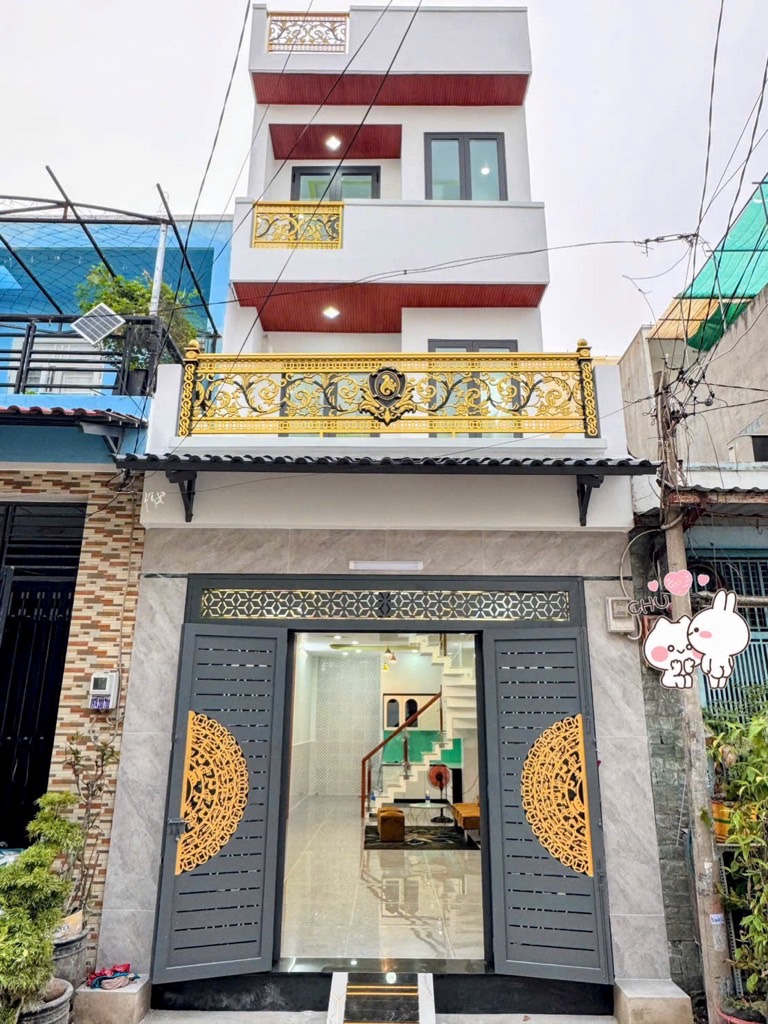 SIÊU PHẨM GÒ XOÀI – NHÀ 3 TẦNG MỚI ĐẸP – HẺM XE HƠI – CHỈ HƠN 5 TỶ - Ảnh 3