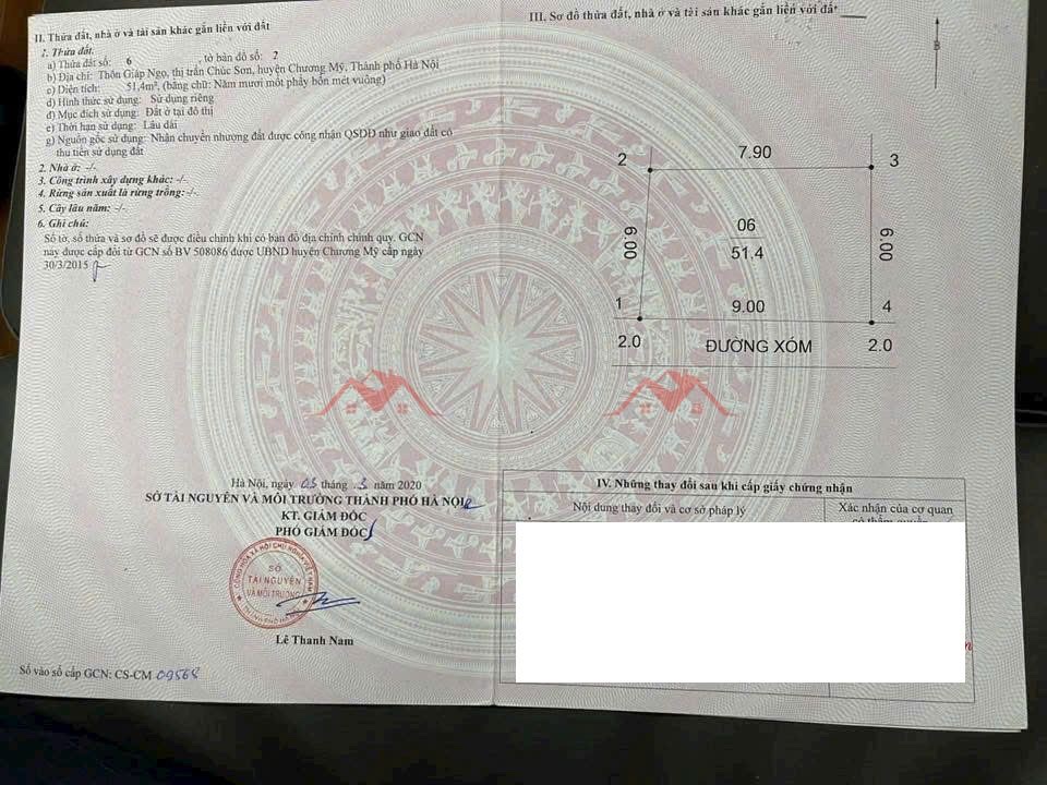CHÍNH CHỦ BÁN 3 LÔ ĐẤT TẠI TT CHÚC SƠN-CHƯƠNG MỸ-HÀ NỘI - Ảnh 4