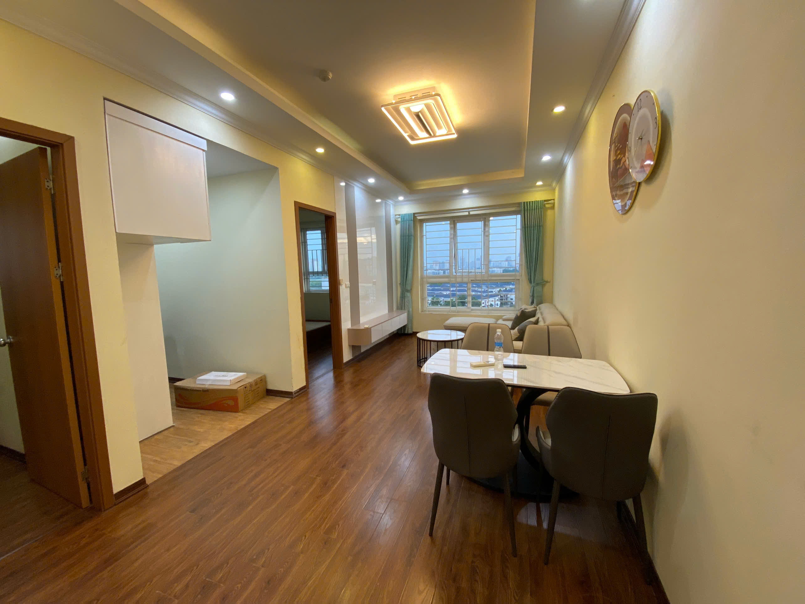 Căn góc 68m² full nội thất - tòa mới b1.3 chung cư Thanh Hà - Ảnh 1