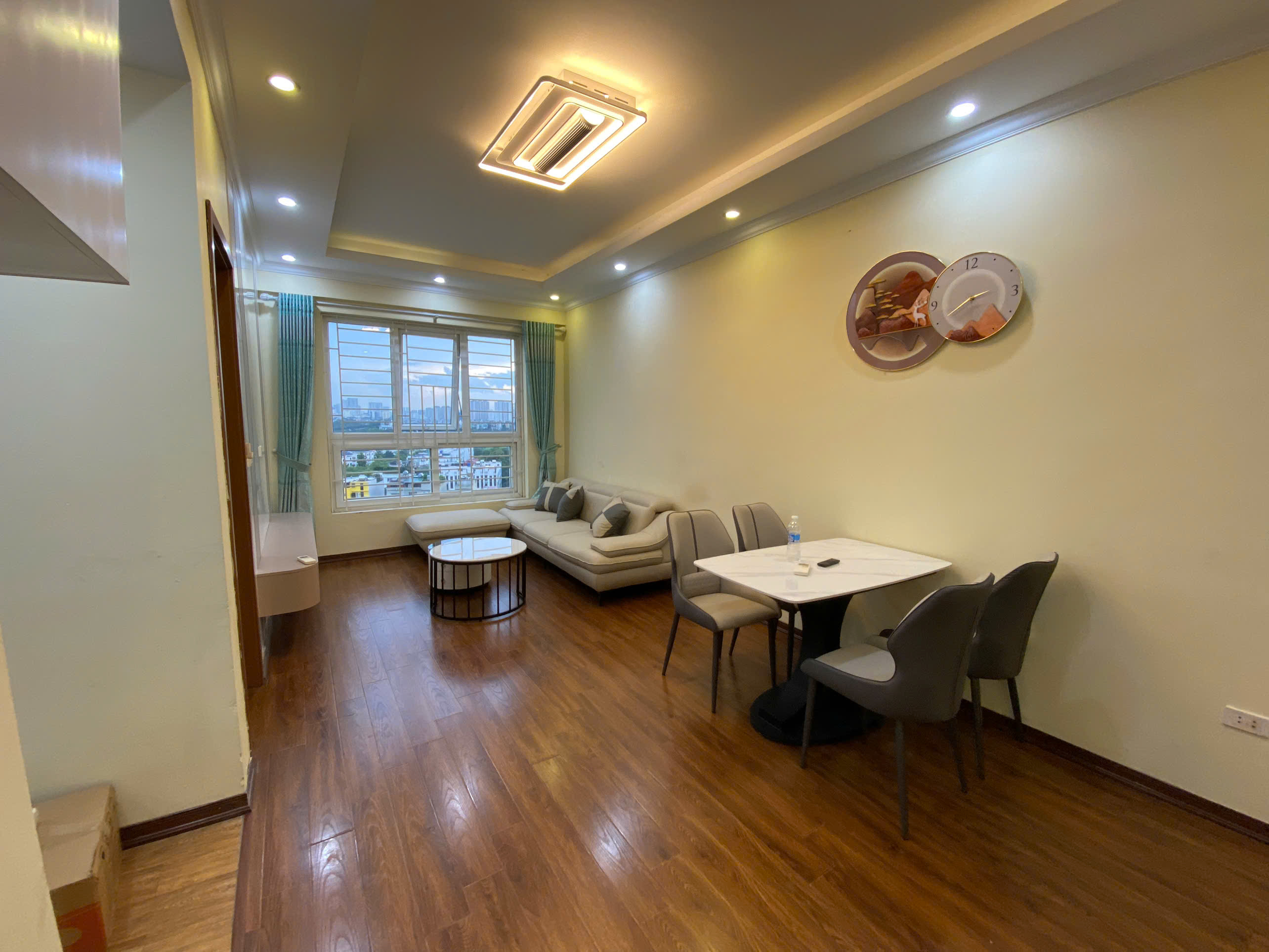 Căn góc 68m² full nội thất - tòa mới b1.3 chung cư Thanh Hà - Ảnh 3