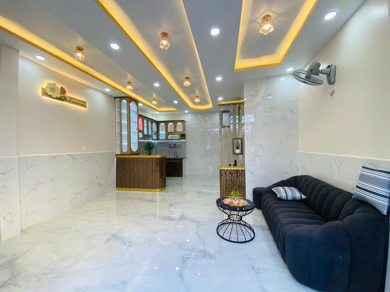 BÁN NHÀ  HẺM  241 TÂN HÒA ĐÔNG- NỞ HẬU-  GIÁ- 5.1 TỶ - Ảnh chính