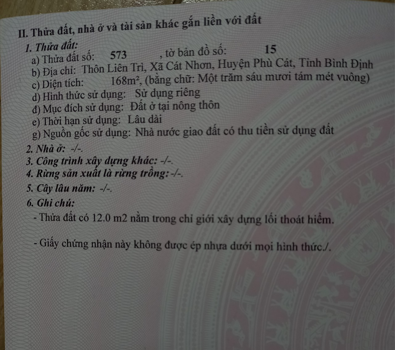 Cơ hội vàng mua đất mặt tiền QL19B - Đối diện KCN Cát Nhơn, Phù Cát - SHR full thổ - giá cực mềm - Ảnh 5