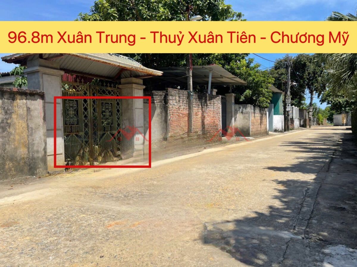ĐẸP MÊ HỒN VỚI LÔ ĐẤT 96,8M TẠI THỦY XUÂN TIÊN-CHƯƠNG MỸ-HÀ NỘI - Ảnh chính