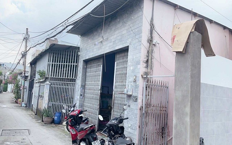 Bán nhà mặt tiền Trung Lân hạ 800tr, Bà Điểm, Hóc Môn, 120m2, cho thuê 8tr/tháng - Ảnh chính