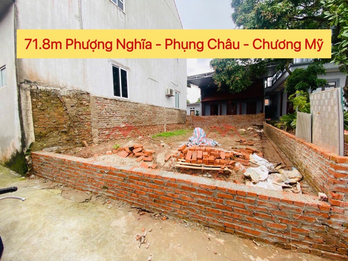 CHÍNH CHỦ CẦN BÁN LÔ ĐẤT ĐẸP TRỤC KINH DOANH 71,8M TẠI PHỤNG CHÂU-CHƯƠNG MỸ-HÀ NỘI - Ảnh chính