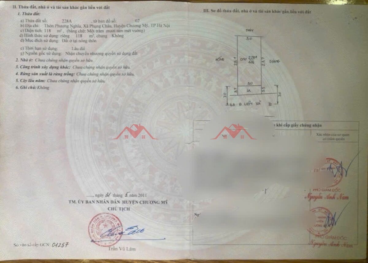BÁN LÔ ĐẤT TRỤC CHÍNH KINH DOANH 118M TẠI PHỤNG CHÂU-CHƯƠNG MỸ-HÀ NỘI - Ảnh 2