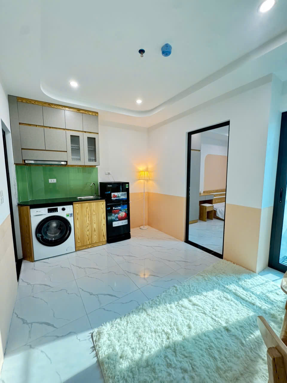 (Cực Hot) Căn hộ 1N1K cao cấp 35m2 ở 141 Quan Nhân - Máy giặt riêng - Ở được 4 người - Nhận xe điện - Ảnh 1