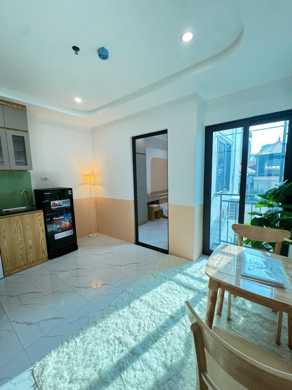 (Cực Hot) Căn hộ 1N1K cao cấp 35m2 ở 141 Quan Nhân - Máy giặt riêng - Ở được 4 người - Nhận xe điện - Ảnh chính