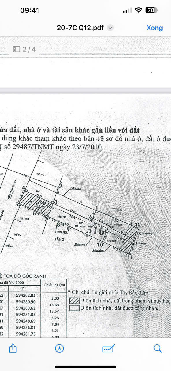 BÁN XƯỞNG MẶT TIỀN ĐƯỜNG TÂN THỚI NHẤT 1B – QUẬN 12 - Ảnh chính
