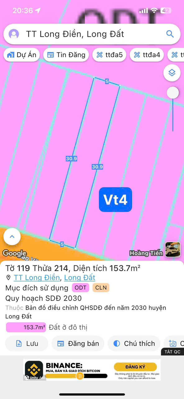 Mặt tiền đường nhựa . khu dân cư kinh doanh buôn bán OK . - Ảnh 4