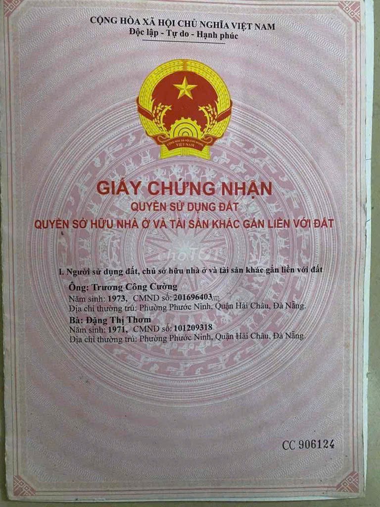 NHÀ VỊ TRÍ ĐẸP - GIÁ TỐT Chính Chủ Cần Bán Căn Nhà Ngay Trung Tâm Thành Phố Đà Nẵng - Ảnh chính