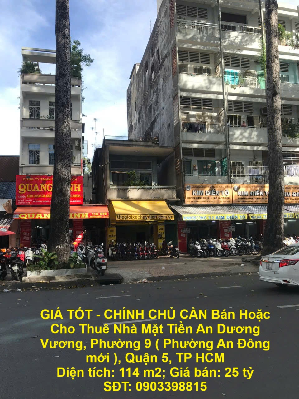 GIÁ TỐT - CHÍNH CHỦ CẦN Bán Hoặc Cho Thuê Nhà Mặt Tiền An Dương Vương, Quận 5, TP HCM - Ảnh chính