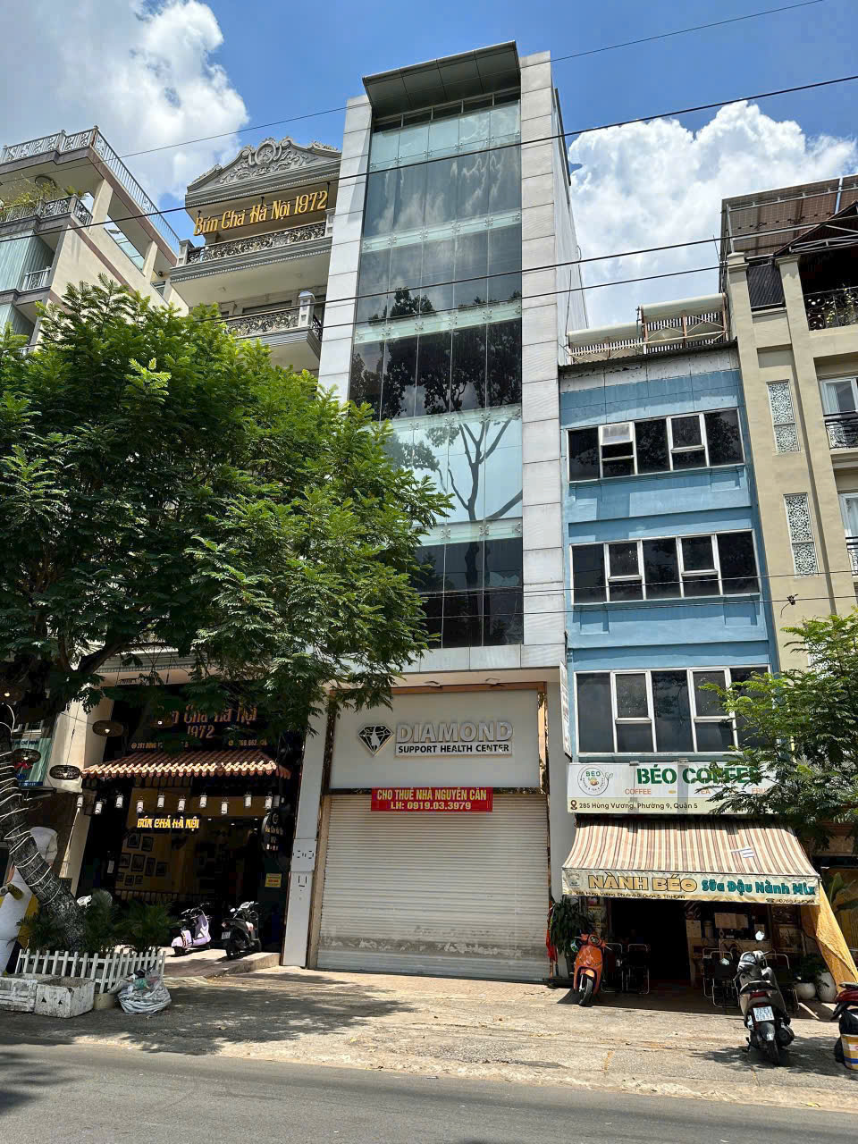 Cho thuê tòa nhà văn phòng, 283 Hùng Vương, Phường 9, Quận 5. - Ảnh chính