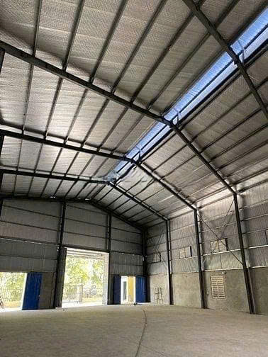 cho thuê kho xưởng tại Việt Yên,Yên Mỹ , Hưng Yên. Diện tích 1200m xưởng cao 8.5m sẵn văn phòng - Ảnh chính