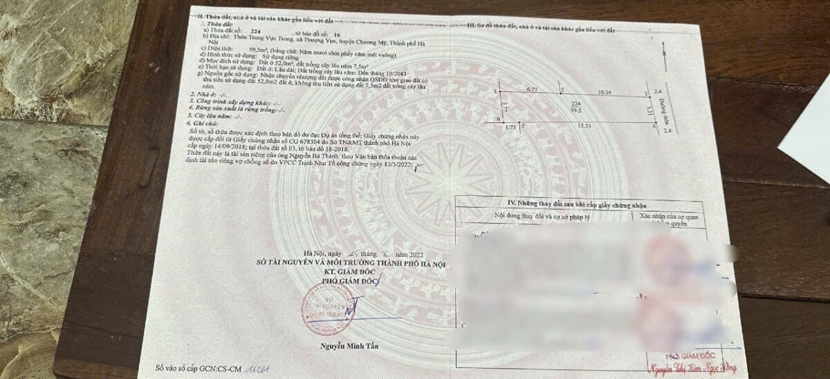 LÔ ĐẤT ĐẸP GIÁ RẺ NHẤT 59,5M TẠI THƯỢNG VỰC-CHƯƠNG MỸ-HÀ NỘI - Ảnh 3