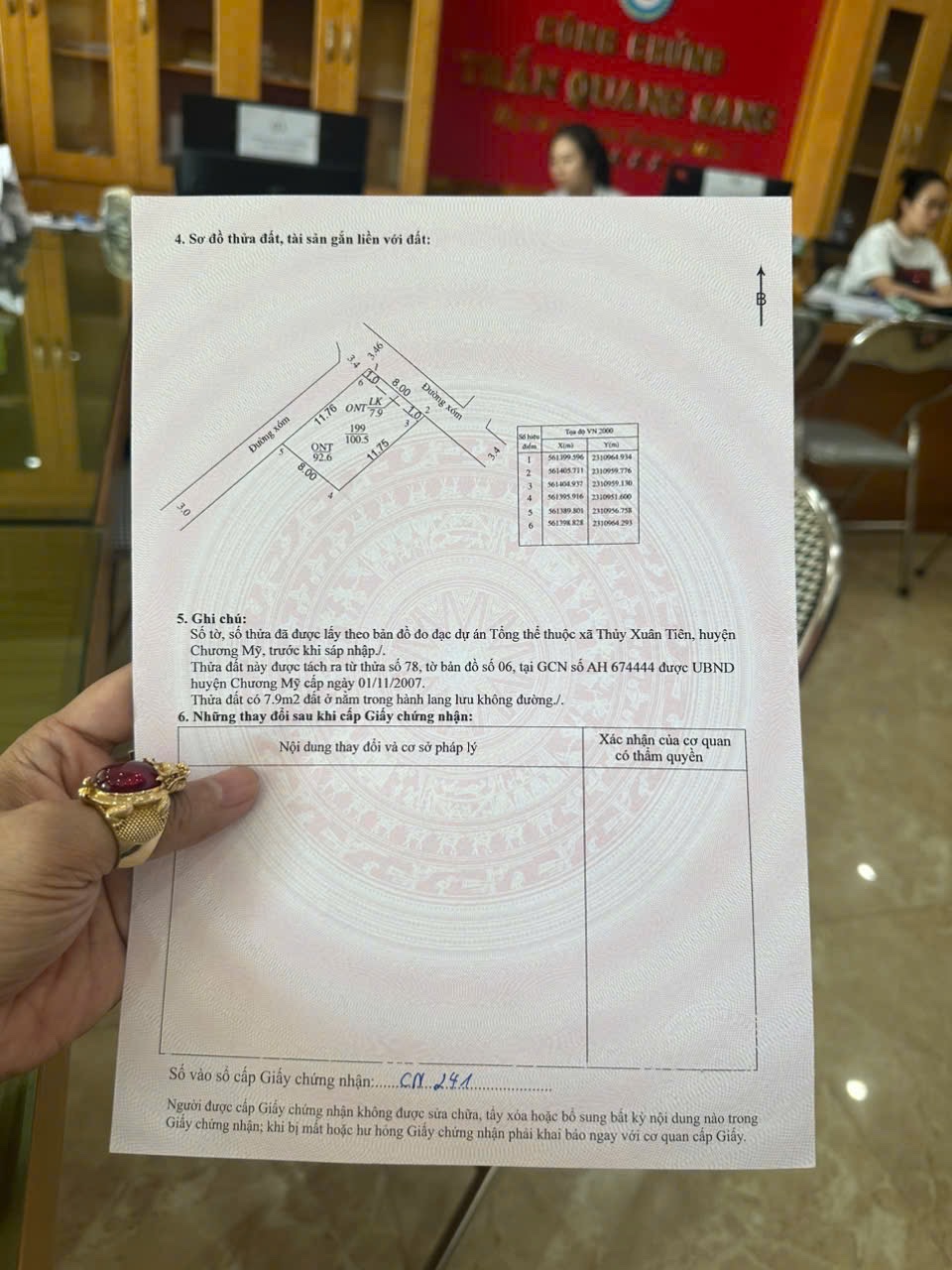 LÔ ĐẤT SIÊU ĐẸP 100,5M TẠI THỦY XUÂN TIÊN-CHƯƠNG MỸ-HÀ NỘI - Ảnh 3