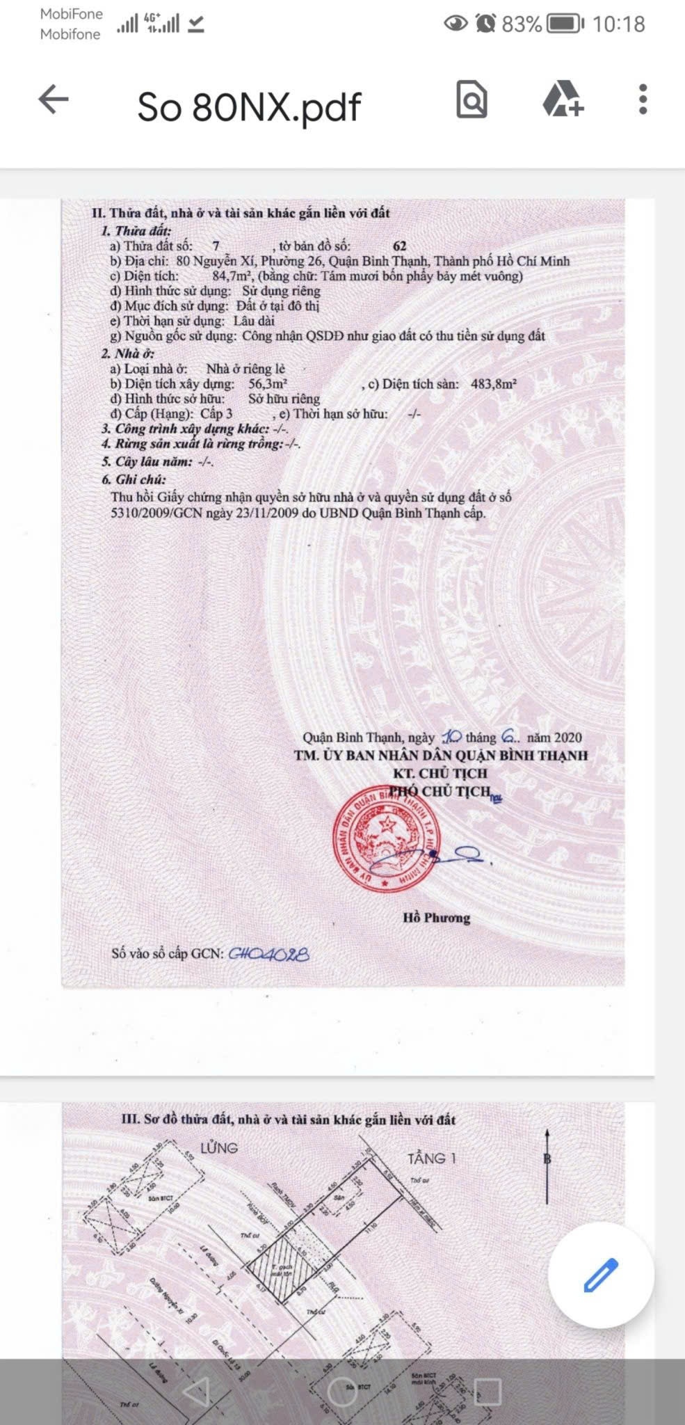 Bán Nhà Mặt Tiền 80 Nguyễn Xí ,Bình Thạnh - Ảnh 2