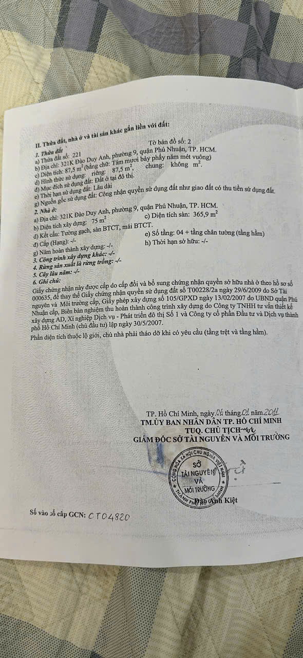 Bán Nhà Mặt Tiền 146 Phổ Quang, P.9, Phú Nhuận - Ảnh 1