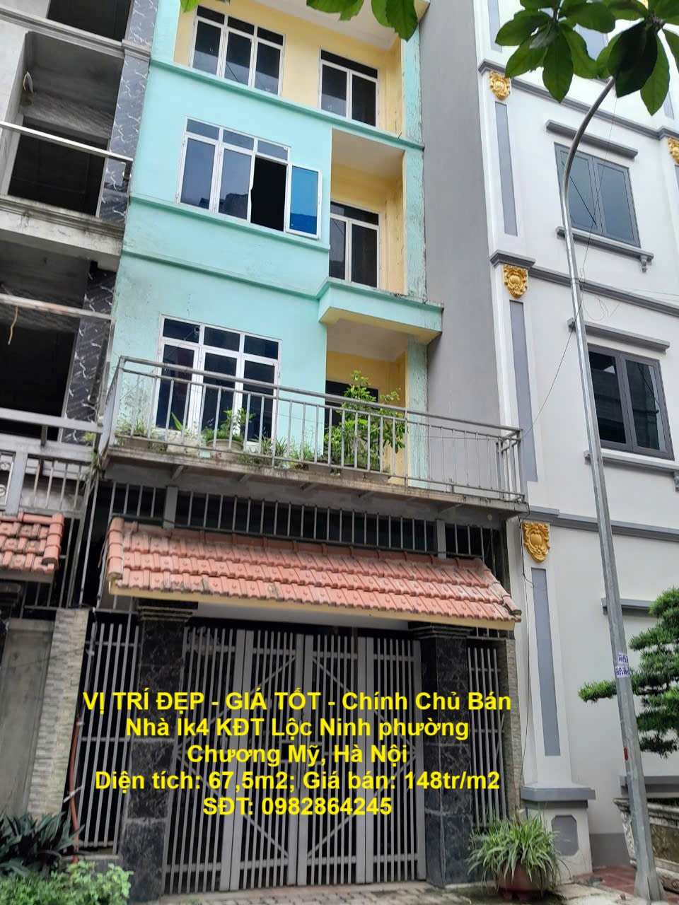 VỊ TRÍ ĐẸP - GIÁ TỐT - Chính Chủ Bán Nhà lk4 KĐT Lộc Ninh phường Chương Mỹ, Hà Nội - Ảnh chính