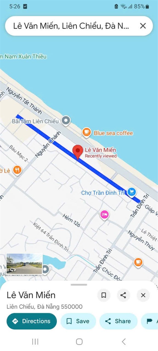 ĐẤT ĐẸP – ĐẦU TƯ LÀ SINH LỜI CẦN BÁN NHANH LÔ ĐẤT 2 mặt tiền tại quận Liên Chiểu, TP Đà Nẵng - Ảnh 2