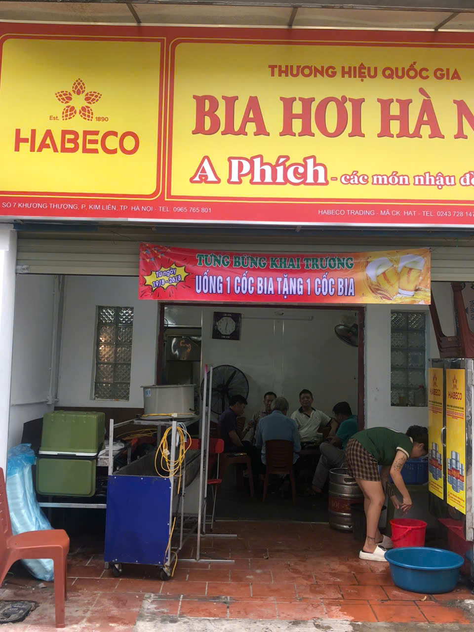 Cần cho thuê  ghép bán hàng ăn sáng và ăn trưa số 7 Khương Thượng Đống Đa Hà Nội - Ảnh chính