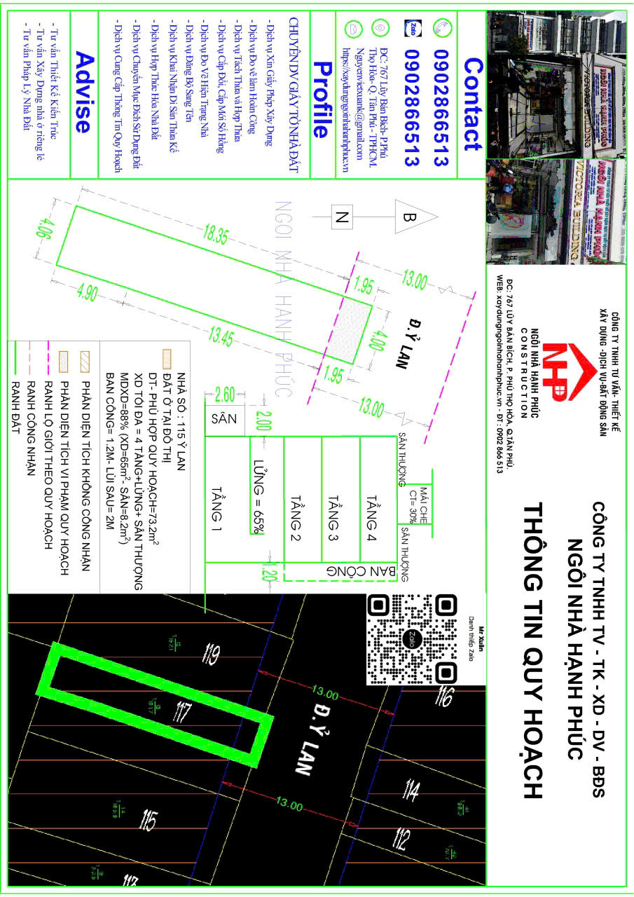 Chính Chủ Bán Mặt Tiền Ỷ Lan, P.Hiệp Tân, Q.Tân Phú, DT 4x20m, Giá Chỉ 10 Tỷ 300 Triệu. Liên Hệ: - Ảnh 4