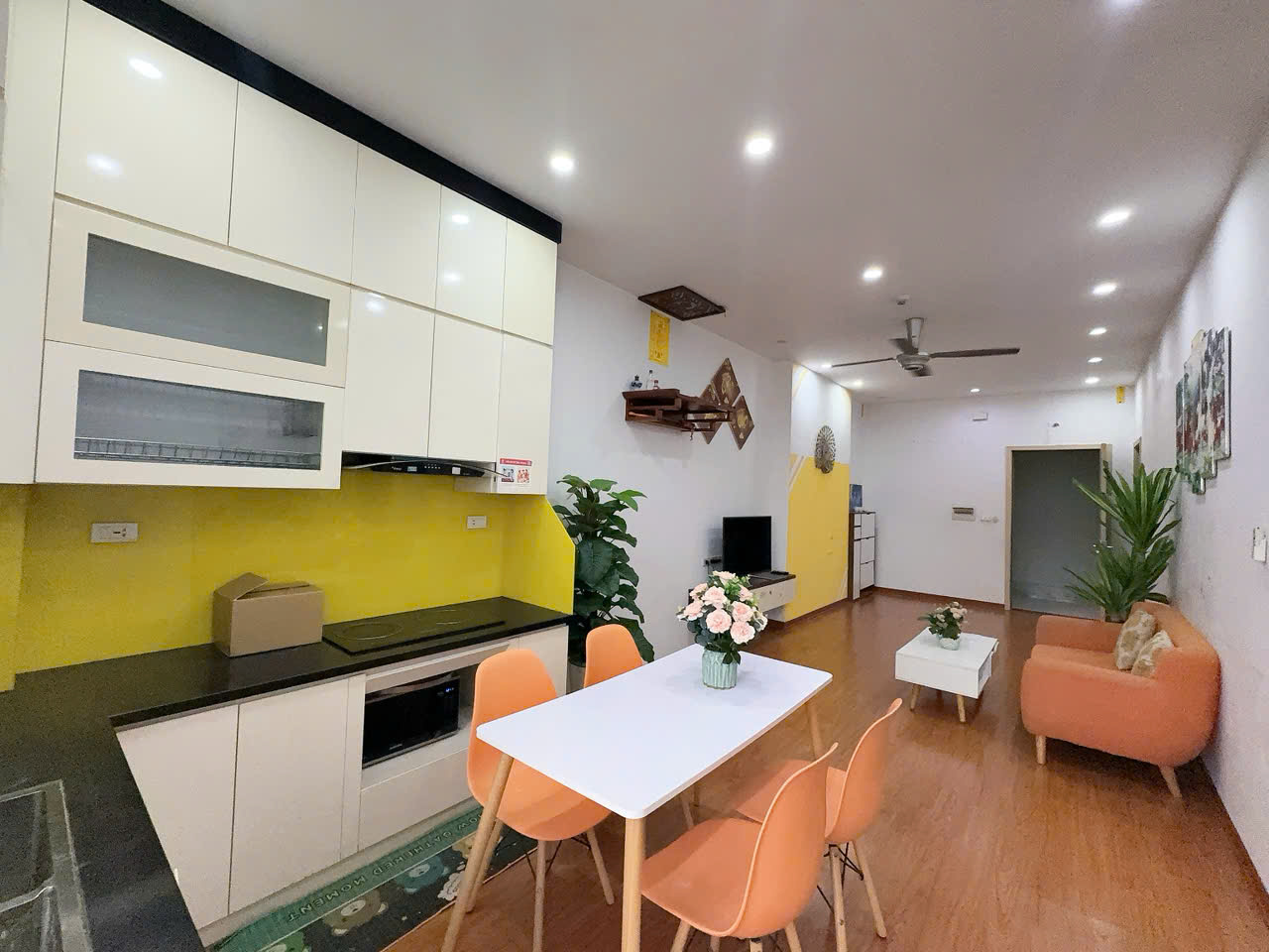 Bán căn hộ full 68,5m² đồ  tầng 18  khu 5 tòa mới B2.1 chung cư Thanh Hà - Ảnh 3