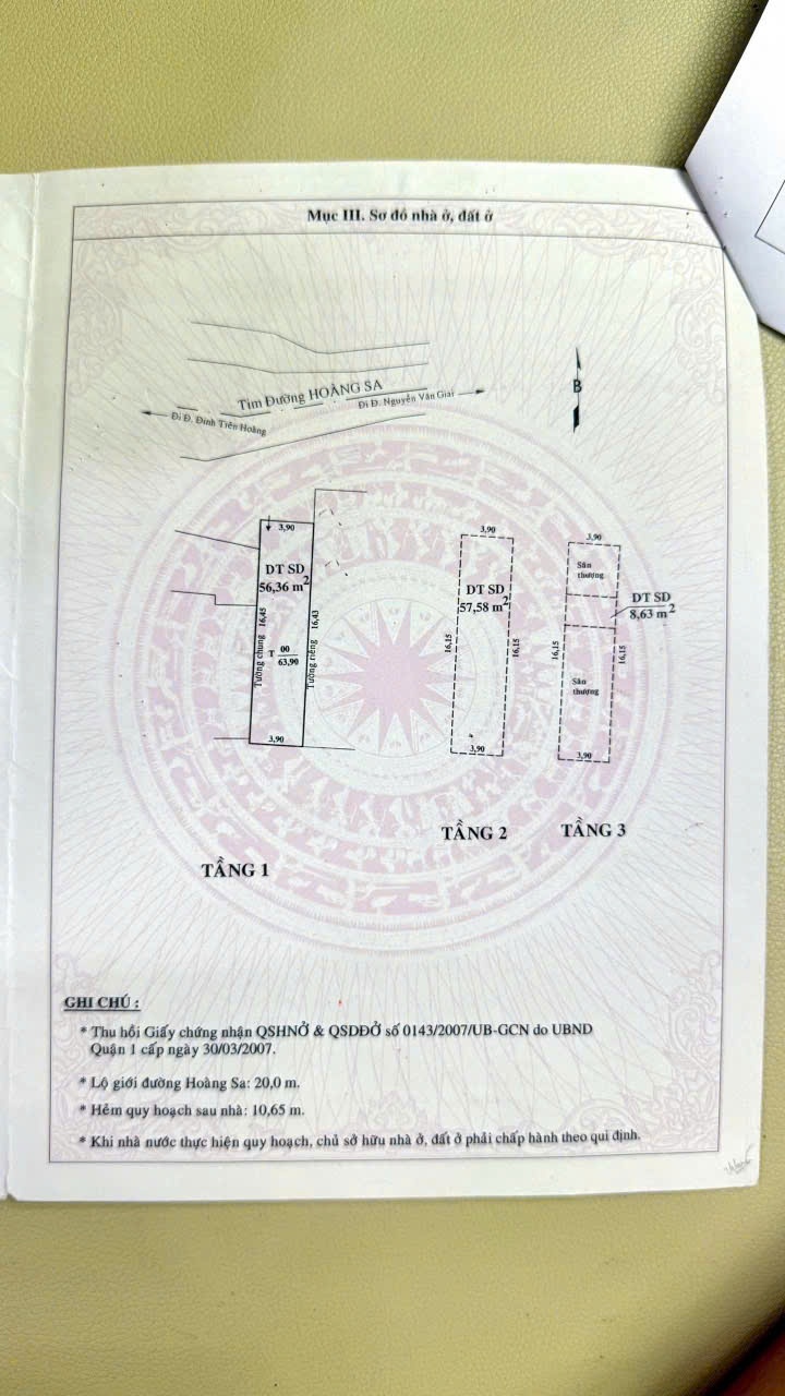 Chính Chủ Bán Mặt Tiền Hoàng Sa, Phường Đa Kao, Quận 1. DT: (4 x 16m), Giá 22 Tỷ. Liên Hệ: - Ảnh 2