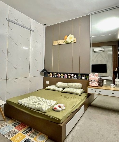# MT đường 5.5m sát Nguyễn Hữu Thọ, 95m2, 3 tầng, 5PN khép kín, KD HomeStay, 7.x tỷ - Ảnh 1