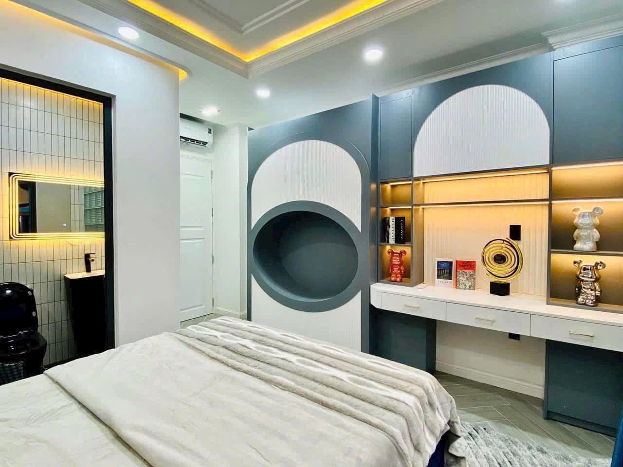 60m2, BÁN NHÀ 5 TẦNG, SMARTHOME, MẶT TIỀN LÊ VĂN THỌ, GÒ VẤP, 13 TỶ HƠN - Ảnh 4