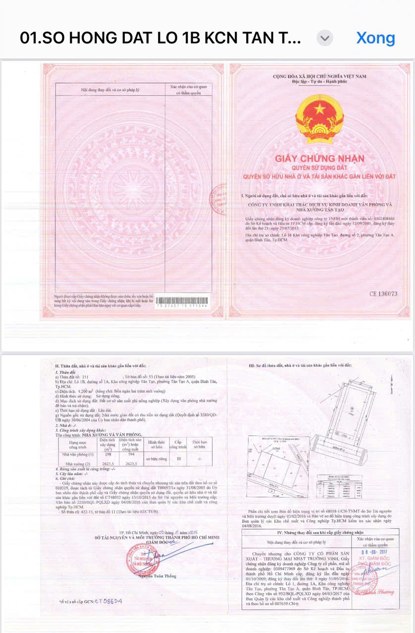 BÁN GẤP KHO – NHÀ XƯỞNG CHÍNH CHỦ TẠI KCN BÌNH TÂN - Ảnh 4