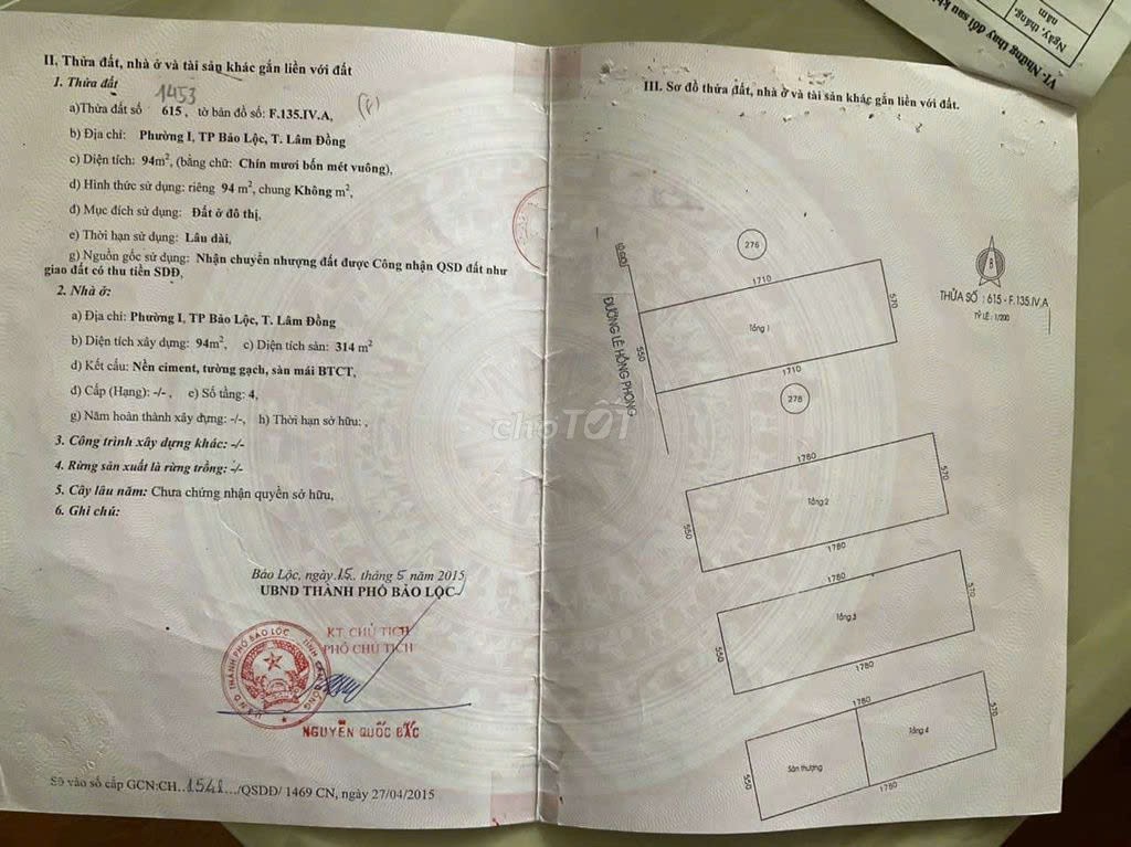 NHÀ VỊ TRÍ ĐẸP – GIÁ TỐT sở hữu ngay căn nhà đẹp trung tâm phường 1, TP Bảo Lộc, tỉnh Lâm Đồng - Ảnh 1