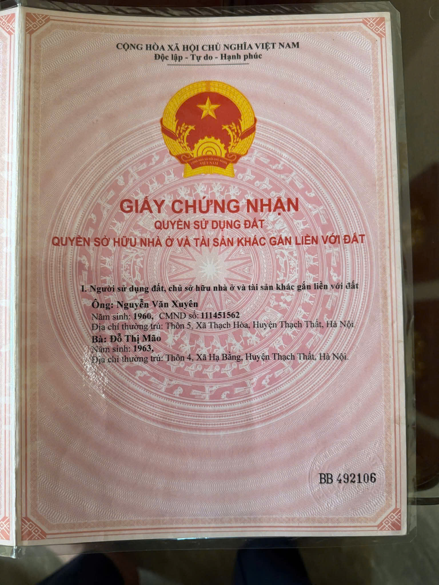 ĐẤT ĐẸP - GIÁ TỐT - Vị Trí Đắc Địa Tại  Thôn 6, Xã Hạ Bằng, Huyện Thạch Thất, Hà Nội - Ảnh chính