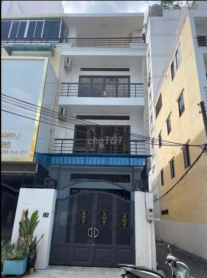 Bán nhà 1 trệt 2 lầu 1 sân thượng số 12 Đồng Nai P2 Q Tân Bình - Ảnh chính