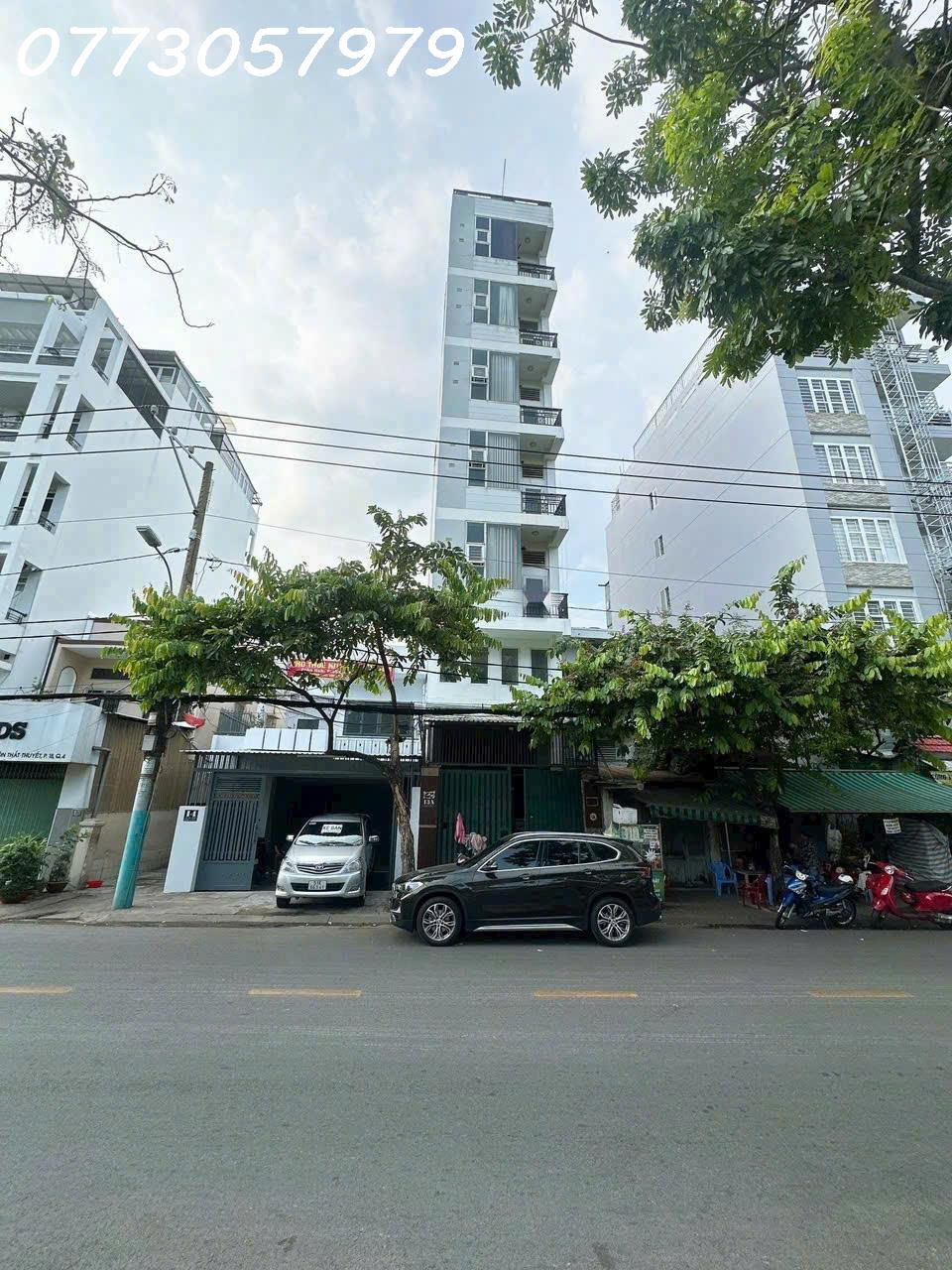 BÁN TÒA NHÀ CHDV TÔN THẤT THUYẾT, Q.4 HẦM 8 TẦNG 5X23 CHỈ 31TỶ TL - Ảnh chính