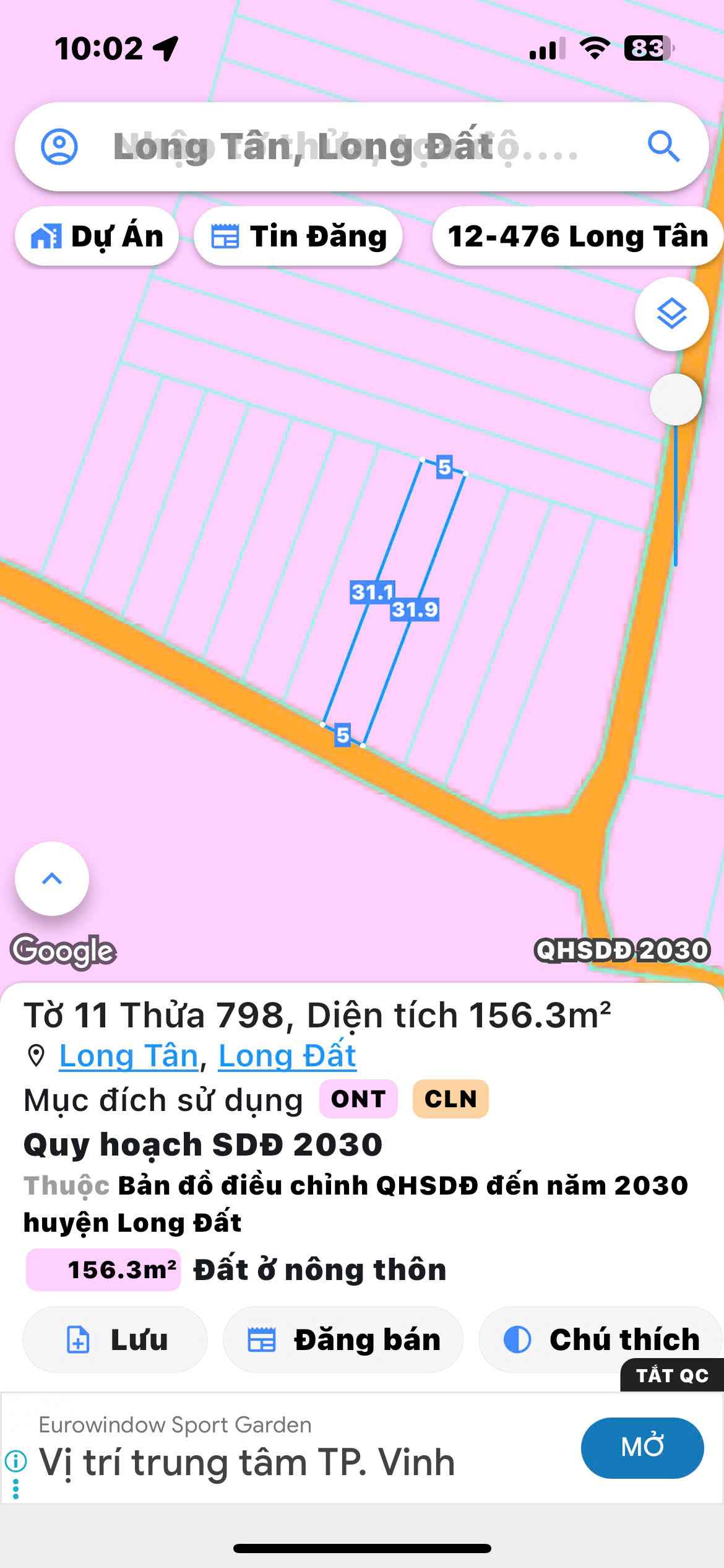 ☘️cách đường tỉnh lộ 52 khoảng 1km,gần khu du lich LAkE SIDE đá bàng ,long Tân mặt tiền đường nhựa - Ảnh chính