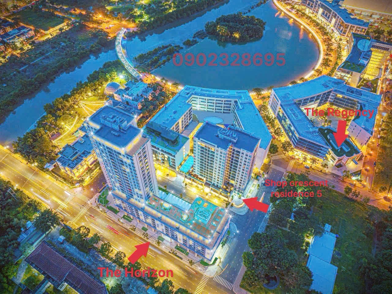 PHÚ MỸ HƯNG MỞ BÁN SHOPHOUSE HỒ BÁN NGUYỆT - Ảnh chính