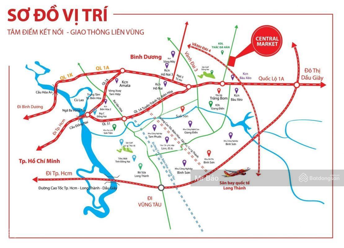 Bán đất ấp 10 xã Trảng Bom, cách Nguyễn Hoàng 150m - Ảnh chính